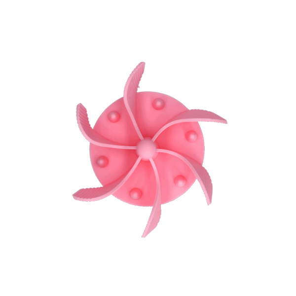 302878 Eat Slow Live Longer Gobble Stopper M Red