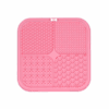 Eat Slow Live Longer Lick Mat Quad Red