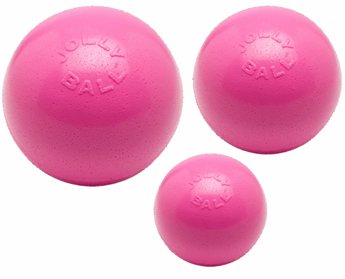 303006 Jolly Ball Bounce-n Play 11cm Roze (Kauwgumgeur)