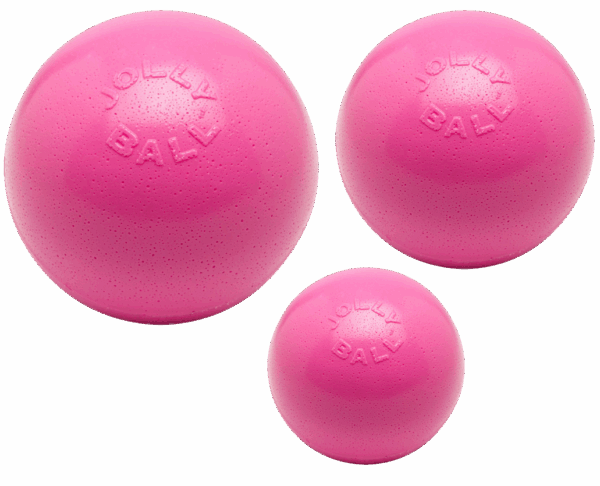 303006 Jolly Ball Bounce-n Play 11cm Roze (Kauwgumgeur)