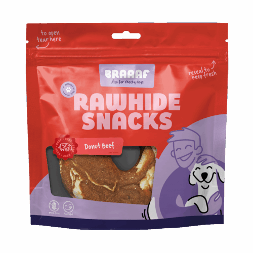 Braaaf Donut 10-12 cm Beef and Fish