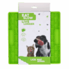 Eat Slow Live Longer Lick Mat Bones Green