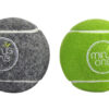 Minus One Bouncy Tennis Ball Dog Toys - 6 Pack