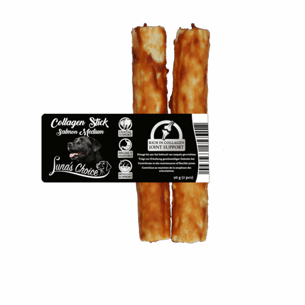 303136 Luna’s Choice Collagen Stick Salmon Small