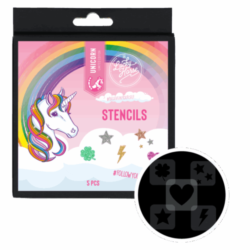 Lucky Horse Sjablonen 5 stuk