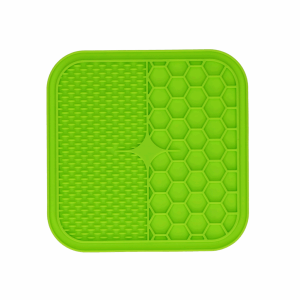 Eat Slow Live Longer Lick Mat Duo M Red