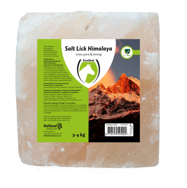 Excellent Horse Salt Lick Himalaya 2-3 kg (Met touw)