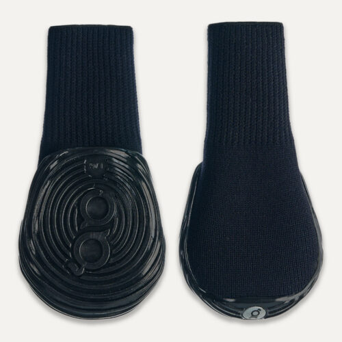 303502 Gooeez Regular Dog Boots (2-pack) 2XS Black/Black