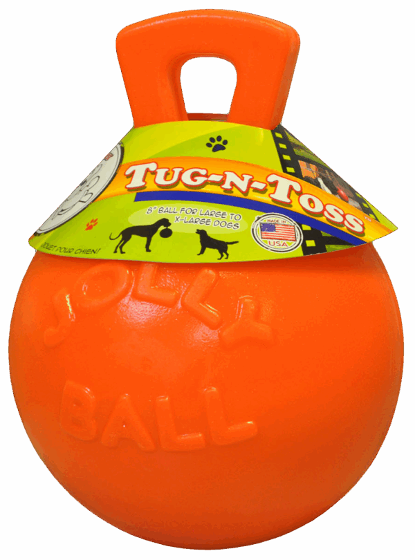 303516 Jolly Tug-n-Toss 15 cm Oranje (Vanillegeur)
