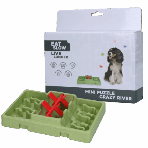 303523 Eat Slow Live Longer Mini Puzzle Crazy River