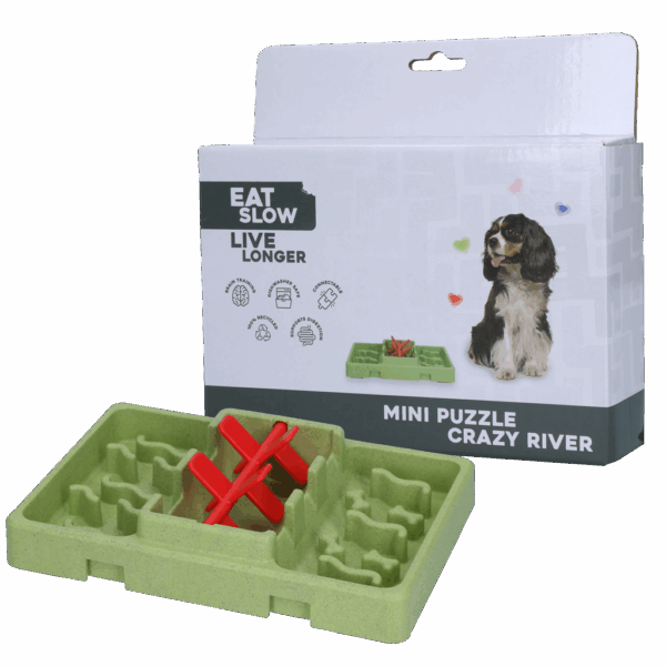 Eat Slow Live Longer Mini Puzzle Crazy River