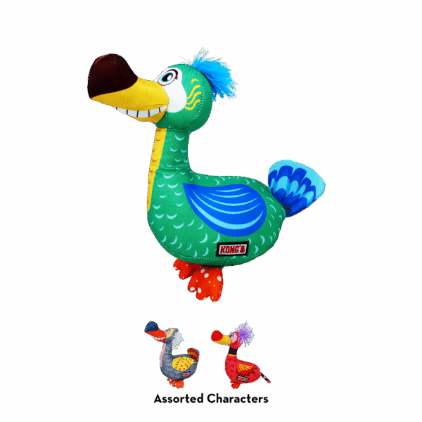 303594 KONG Ballistic Vibez Birds Assorted Md/Lg