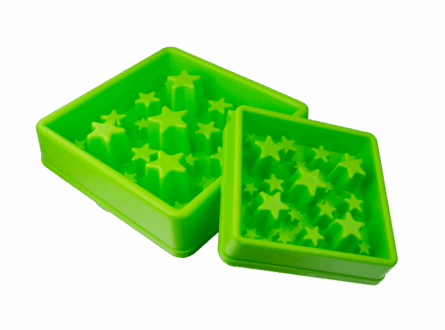 303613 Eat Slow Live Longer Star Green L