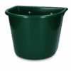 Voerbak 15 l met ophang groen