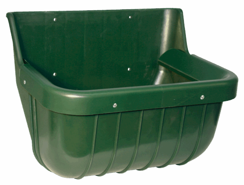303681 Voerbak RH + antimorsrand 15 ltr EG