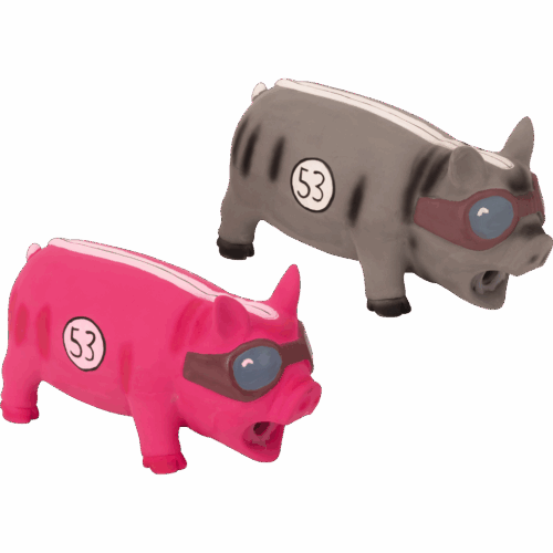 303715 Pawise Latex pig boss - assorti