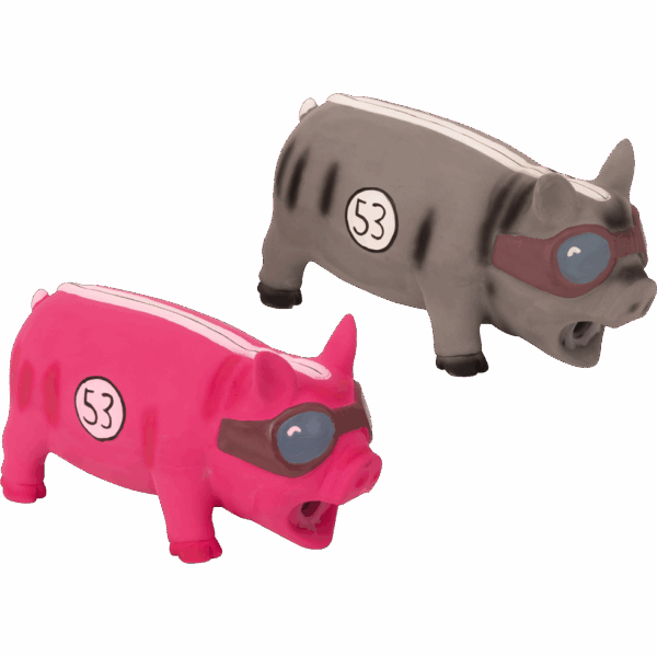 303715 Pawise Latex pig boss - assorti