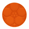 303828 Eat Slow Live Longer Lick Mat Voetbal Blauw