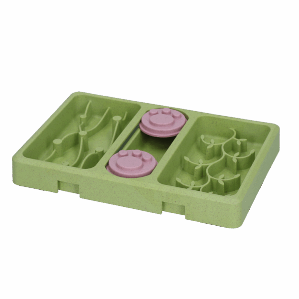 303886 Eat Slow Live Longer Mini Puzzle Lush Jungle