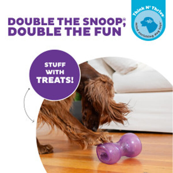 303988 Outward Hound Double Snoop Purple Planet Dog