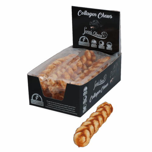 304067 Luna’s Choice Collagen Braid Chicken Large