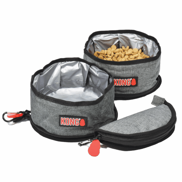 KONG Fold-Up Double Bowl
