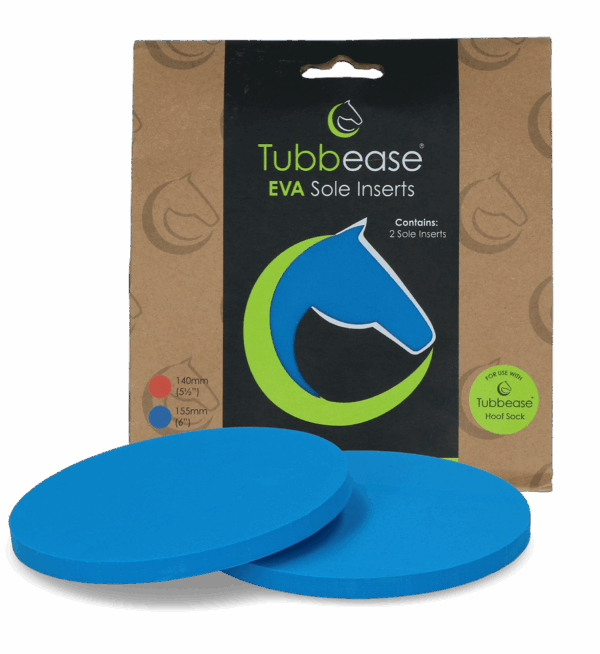 304266 Hoefschoen zool los 155 mm L blauw