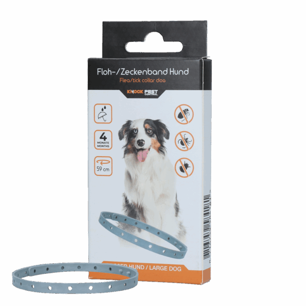 Knock Pest vlooien-/tekenband 59cm Hond NL+FR