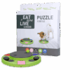 304289 Eat Slow Live Longer Puzzle Circle
