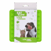 Eat Slow Live Longer Lick Mat Cross Groen