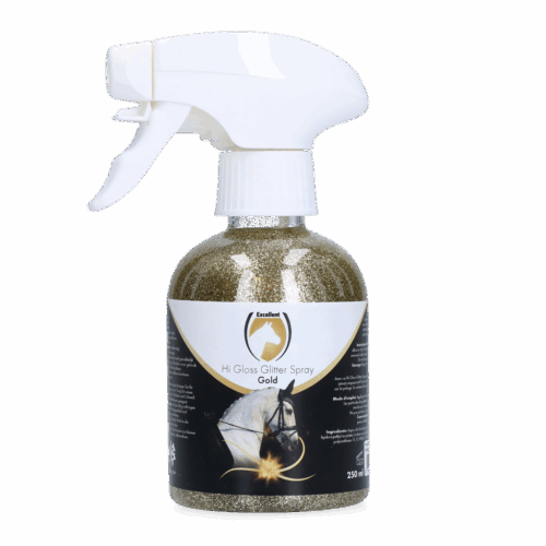 Excellent Horse Hi Gloss Glitter Spray Gold 250 ml