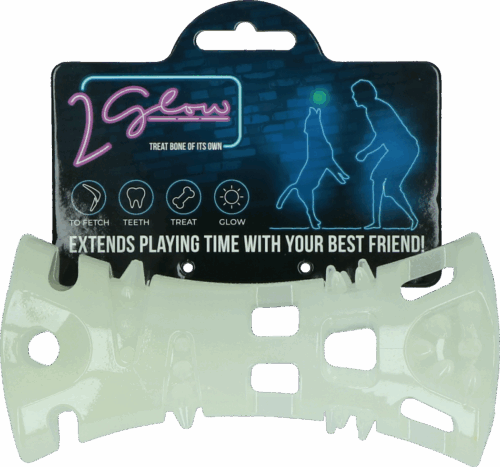 2 Glow Treat bone of its own