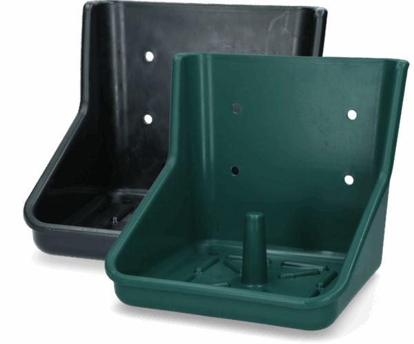 304620 Liksteenhouder kunststof Robu 10 kg liksteen zwart