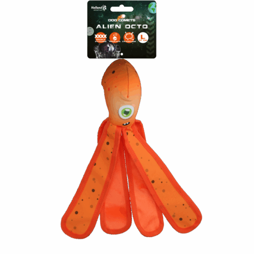 Dog Comets Alien Octo Orange L