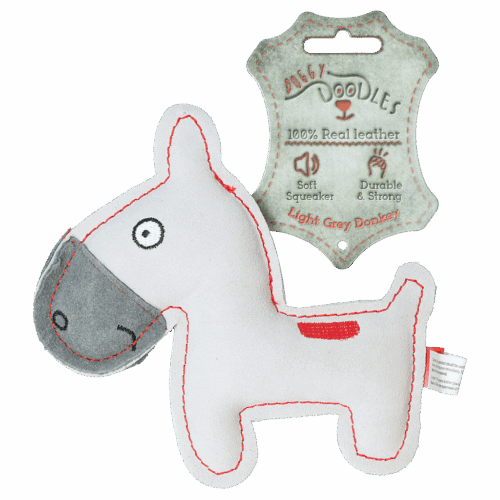 304781 Doggy Doodles Donkey lichtgrijs