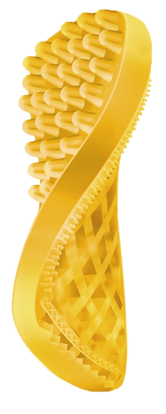 305122 Pet+Me Dog Short Hair Brush Yellow