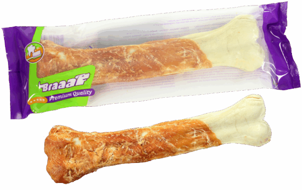 Braaaf Pressed Chicken Bones 12.5 cm (2 pcs)