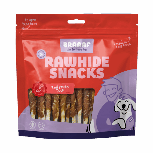 Braaaf Roll Sticks Duck 12.5 cm (30 pcs)