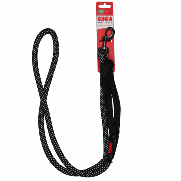 KONG Rope leash One Size Black