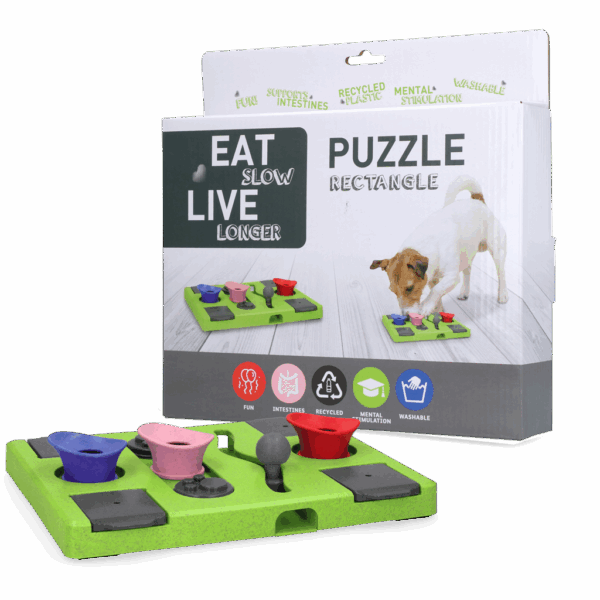 305521 Eat Slow Live Longer Puzzle Rectangle