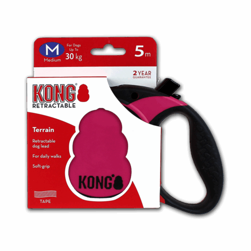 305588 KONG Rollijn Terrain Pink M (5m/30kg)