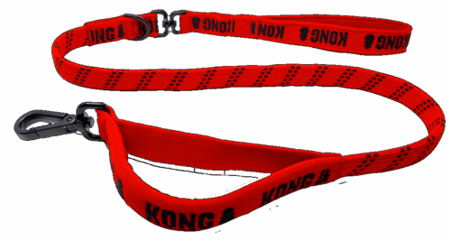 305781 KONG Zero-shock leash One Size Red