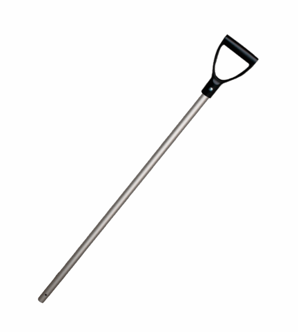 305985 Schop steel alum. + handvat black 28x105cm