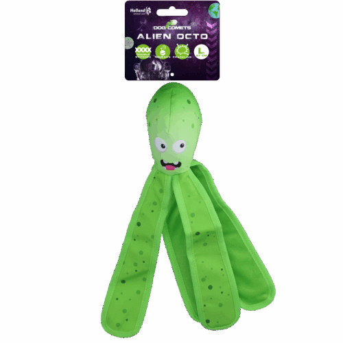 Dog Comets Alien Octo Green L