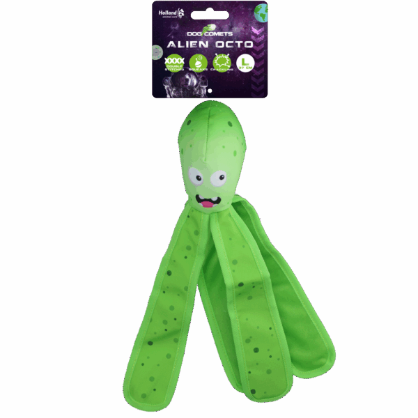 306018 Dog Comets Alien Octo Green L