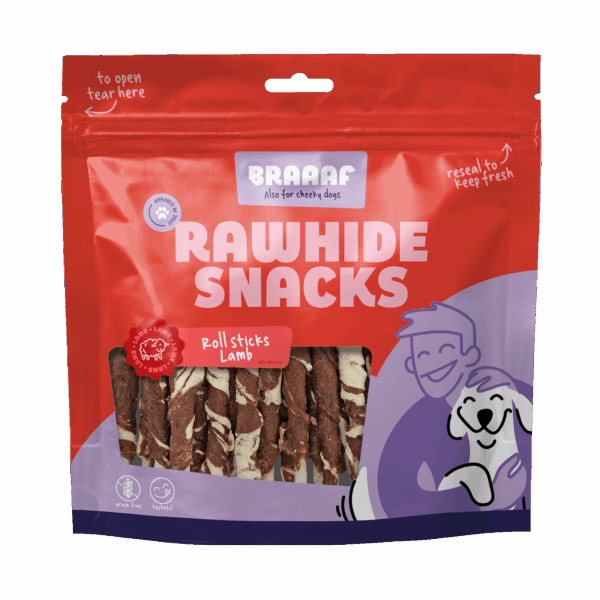 306023 Braaaf Roll sticks 12 cm lam en vis