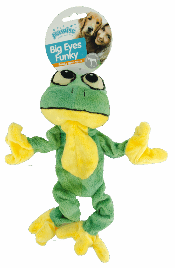306071 Pawise Big Eyes Funky Frog 29cm