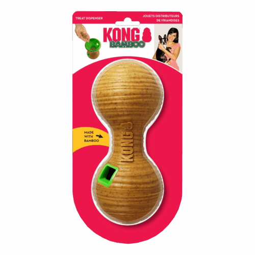 306322 KONG Bamboo Feeder Dumbbell Md