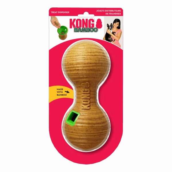 306322 KONG Bamboo Feeder Dumbbell Md