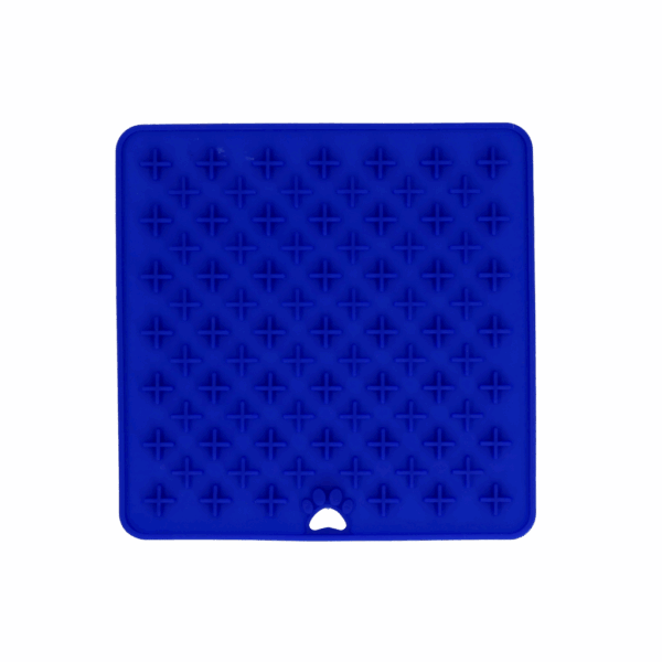 Eat Slow Live Longer Lick Mat Cross Rood